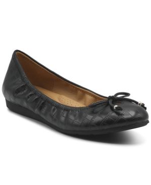 image of Mootsies Tootsies Women-s Cameo Croco Ballet Flats Women-s Shoes