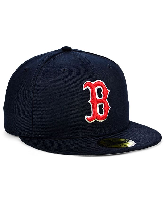 New Era Boston Red Sox World Series Patch 59FIFTY Cap - Macy's