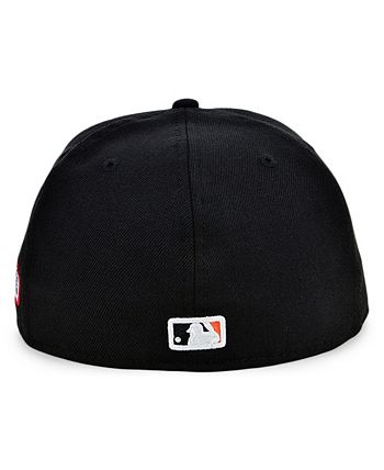 New Era San Francisco Giants Heather Black White 59FIFTY Fitted Cap - Macy's