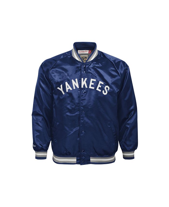 Mitchell & Ness New York Yankees Youth Colorblocked Satin Jacket