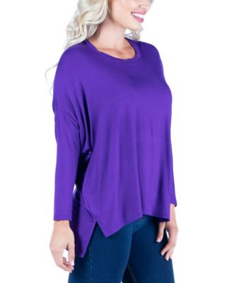 Women's Oversized Long Sleeve Dolman Top