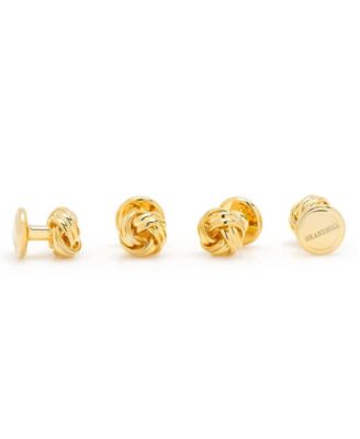 Ox & Bull Trading Co. Men's Knot Cufflink and Stud Set
