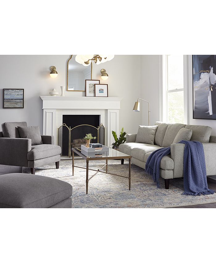 Furniture Closeout Lexah Fabric Sofa