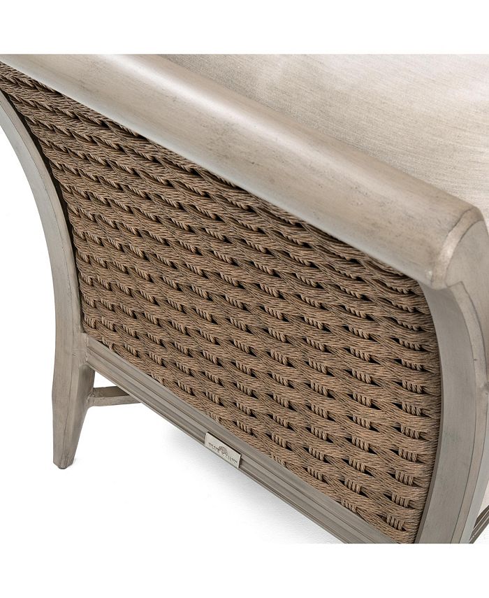 Furniture Winston Grayson Wicker Outdoor Lounge Chair with Outdoor