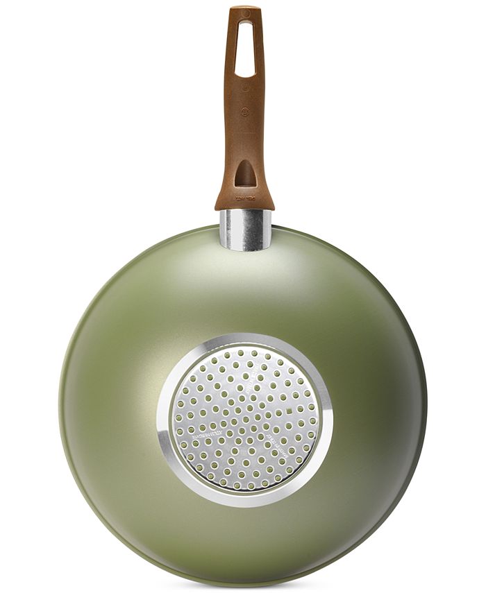 Lumenflon ECO 11" Aluminum Wok, Made in Italy Macy's