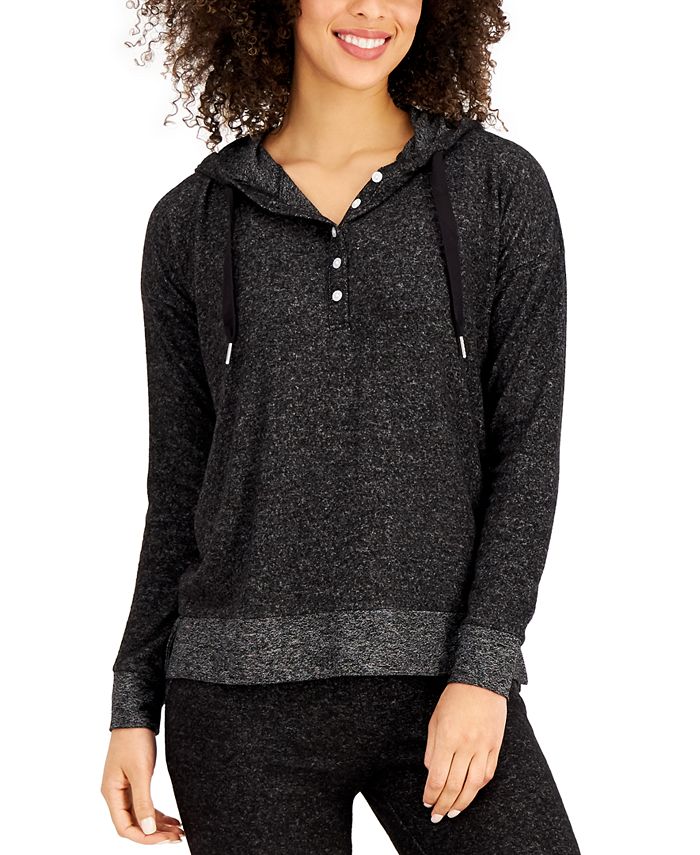 Alfani Hacci Sweater Knit Hoodie, Created for Macy's - Macy's