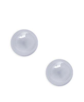 Diamond Accent Starfish Fishhook Ball  Gold Plate Or Silver Plate Stud Set