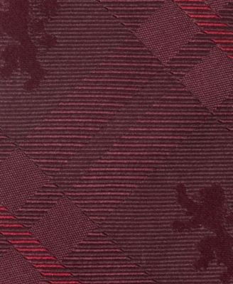 Men's Lannister Lion Plaid Tie