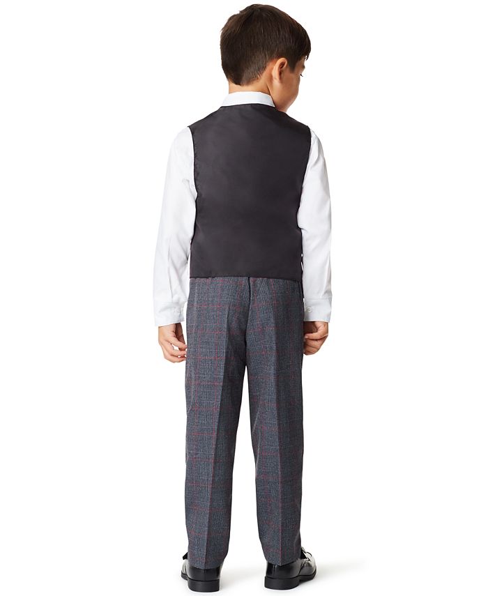 Nautica Little Boys Velvet 4 Piece Vest Set Macy's