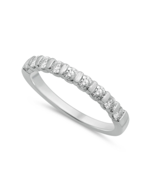 image of Diamond Bar Band (1/2 ct. t.w.) in 14k White Gold
