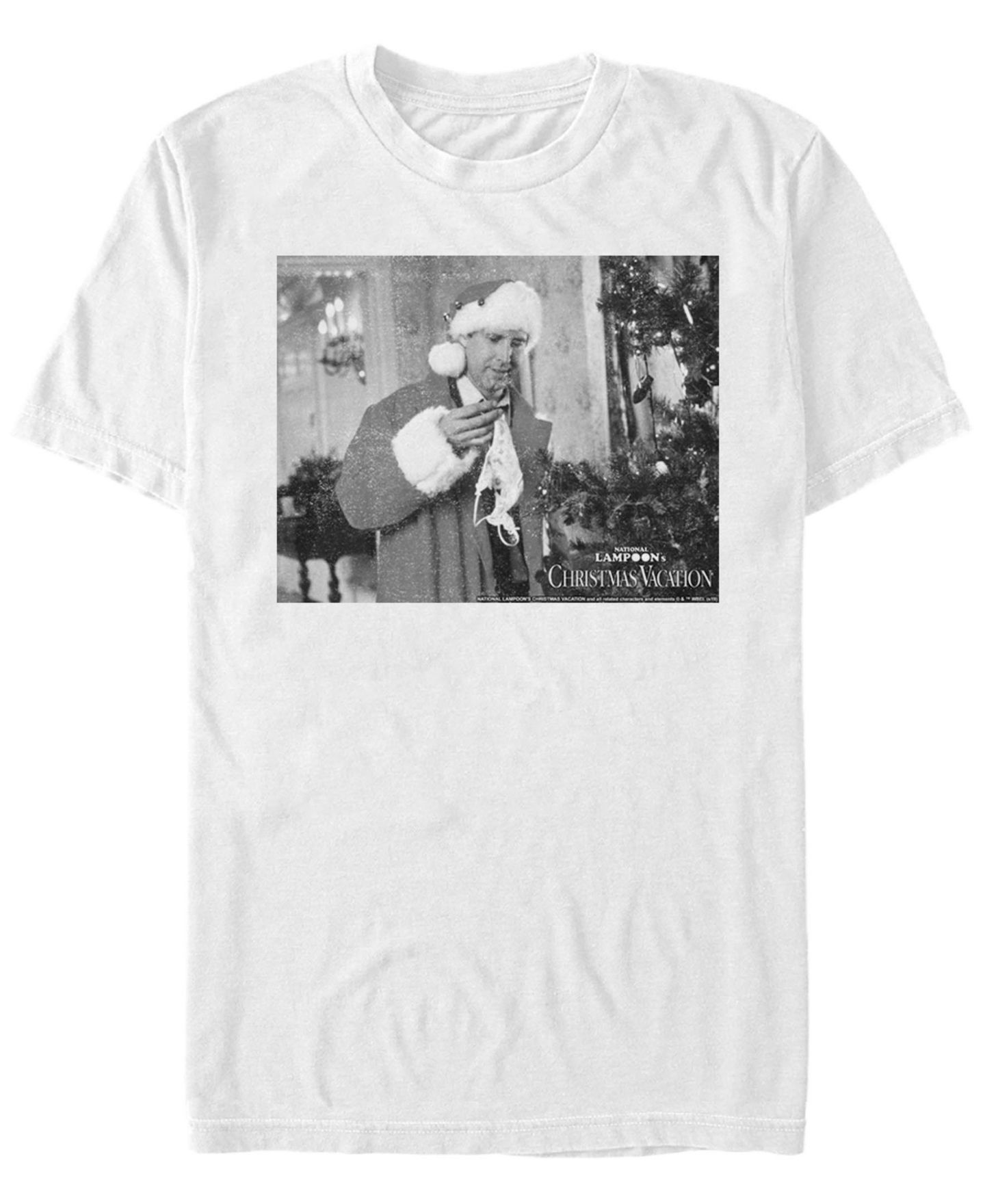 Мужская футболка Fifth Sun National Lampoon Christmas Vacation Panty Shot Short Sleeve, цвет: Белый — фото 1