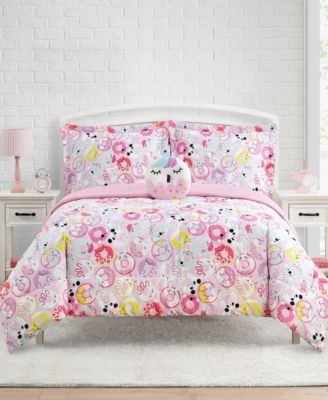 Donut Critters Comforter Set Bedding