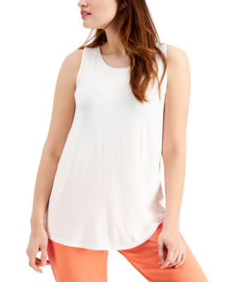 macys white tops