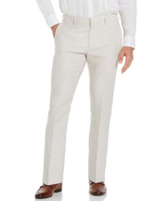 Cubavera - Men's Classic-Fit D&eacute;lav&eacute; Linen Dress Pants