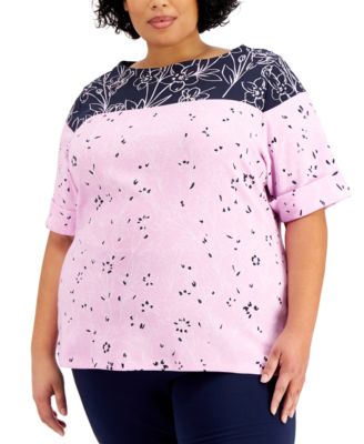 macys karen scott plus size tops