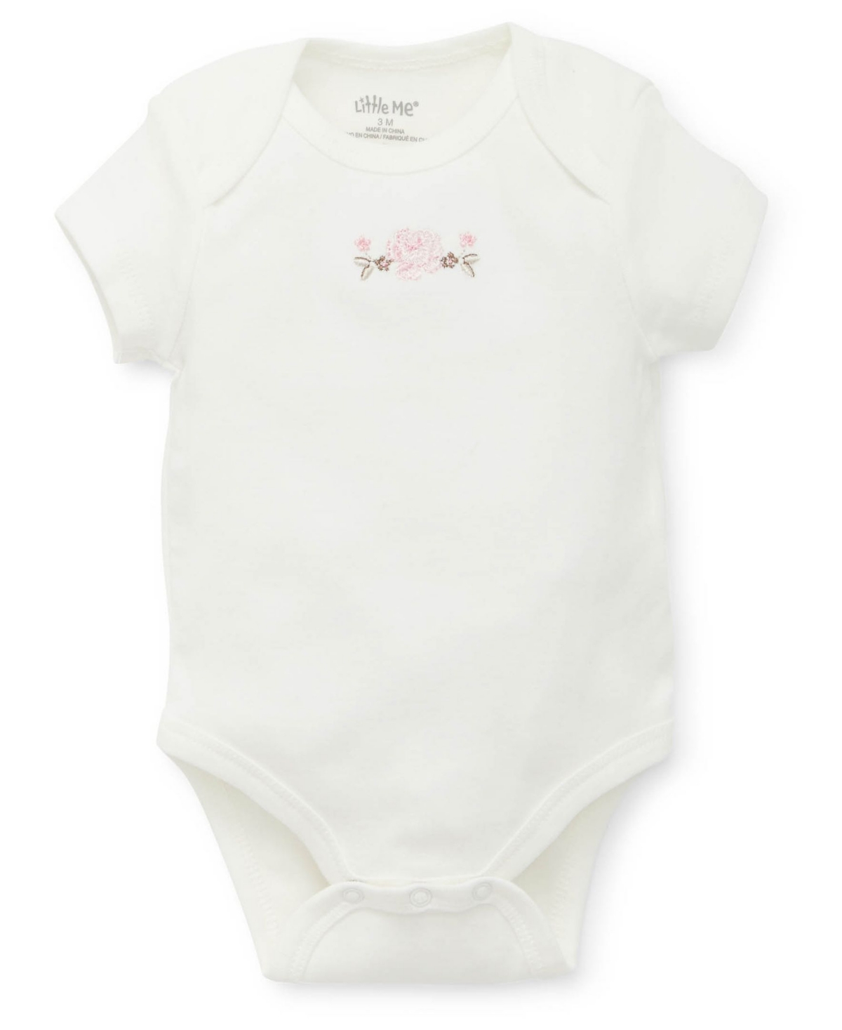 Little Me Baby Girls Cotton Vintage Rose Gift Set, Piece Set