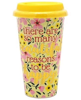 TMD Holdings Travel Mug There are so Many Reasons to be Happy - Macy's