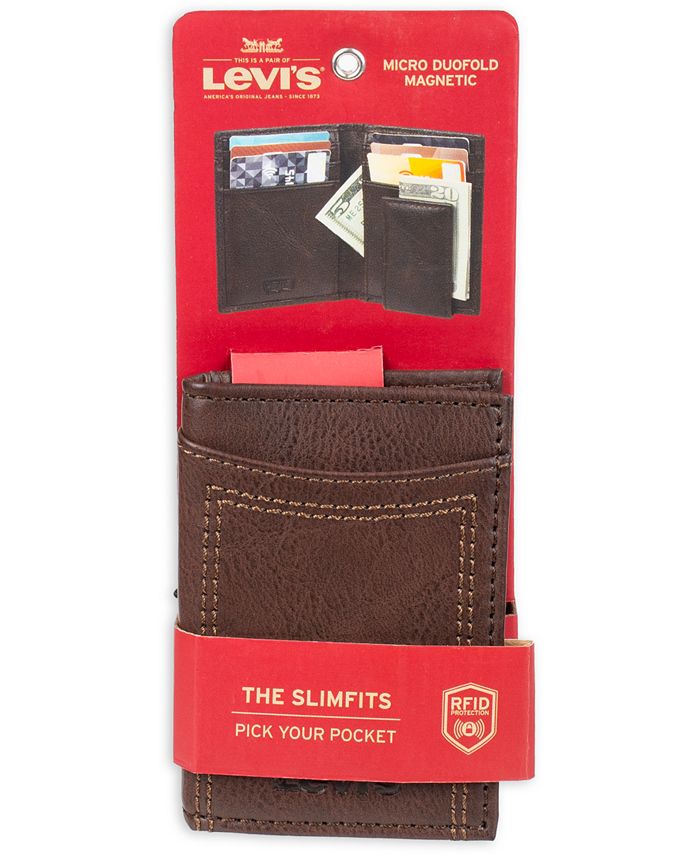 Levi's Men's Slim Duofold Wallet & Reviews All Accessories Men Macy's