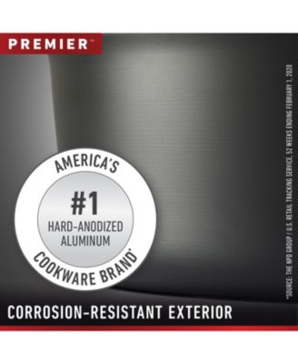 Calphalon Premier Hard-Anodized Nonstick Cookware, 10-Inch and 12-Inch Fry Pan Combo 