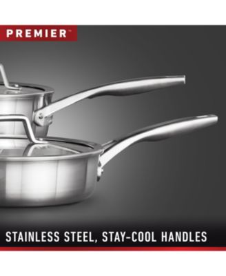 Premier Stainless Steel Cookware Set, 11 Piece