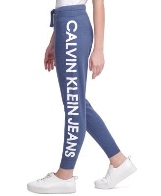 calvin klein denim leggings