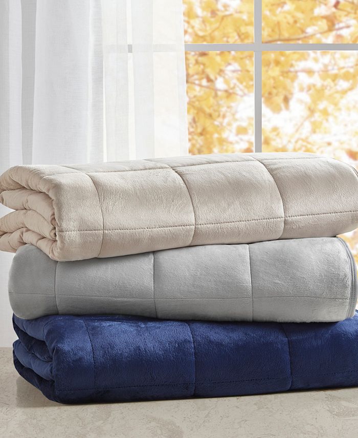 Sleep Philosophy Mink to Microfiber Weighted Blanket, 60" x 80" 17