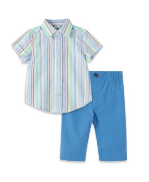 Baby Boys Multi Stripe Pant Set