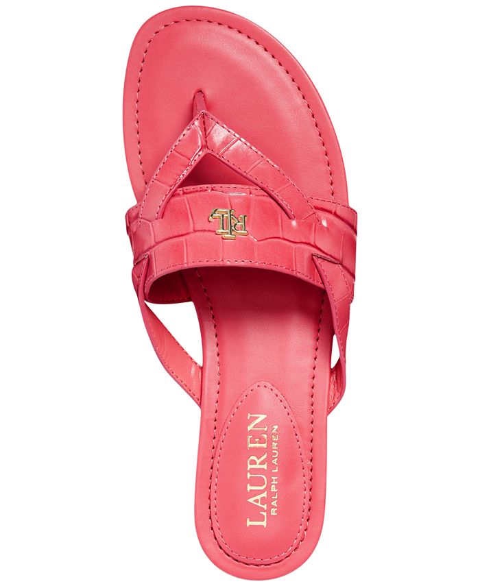 ralph lauren rosalind thong sandals
