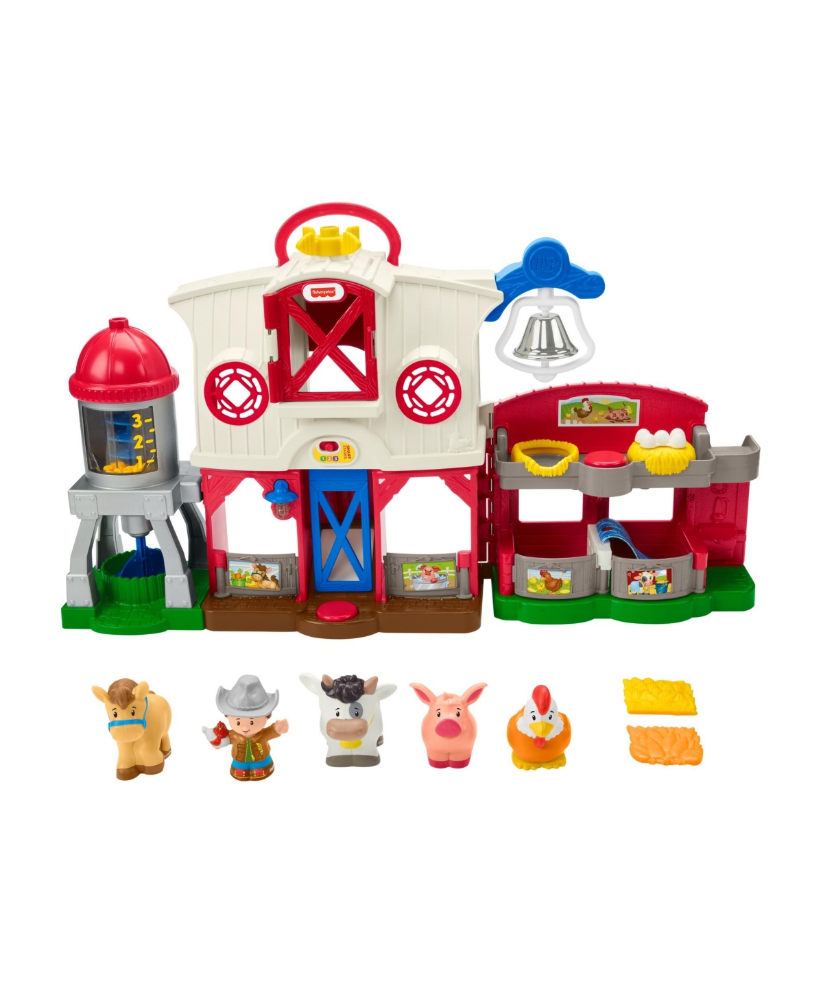 Fisher Price Kids' Fisher-price Little People Caring For Animals Farm, Action Playset In Multi
