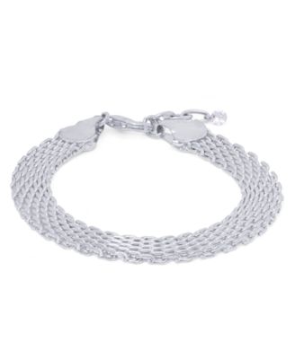 Macy's - Silver Plated Bismark Bracelet