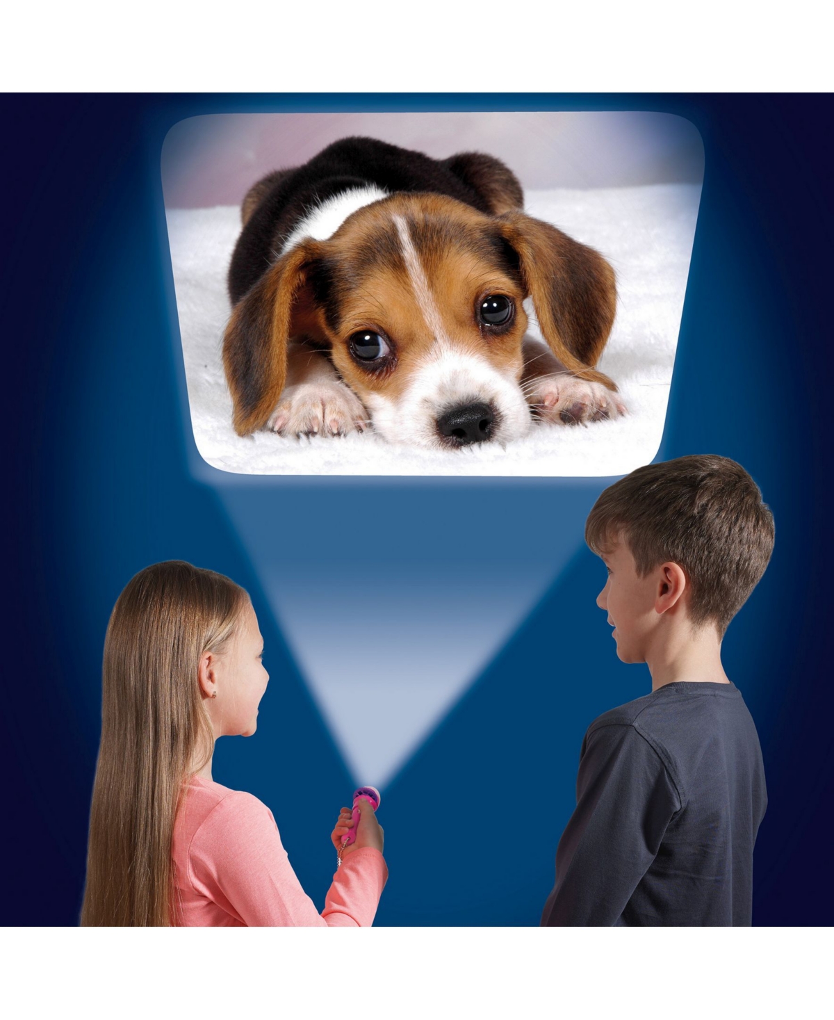 Brainstorm Toys Cute and Cuddly Flashlight and Projector with 24 Images