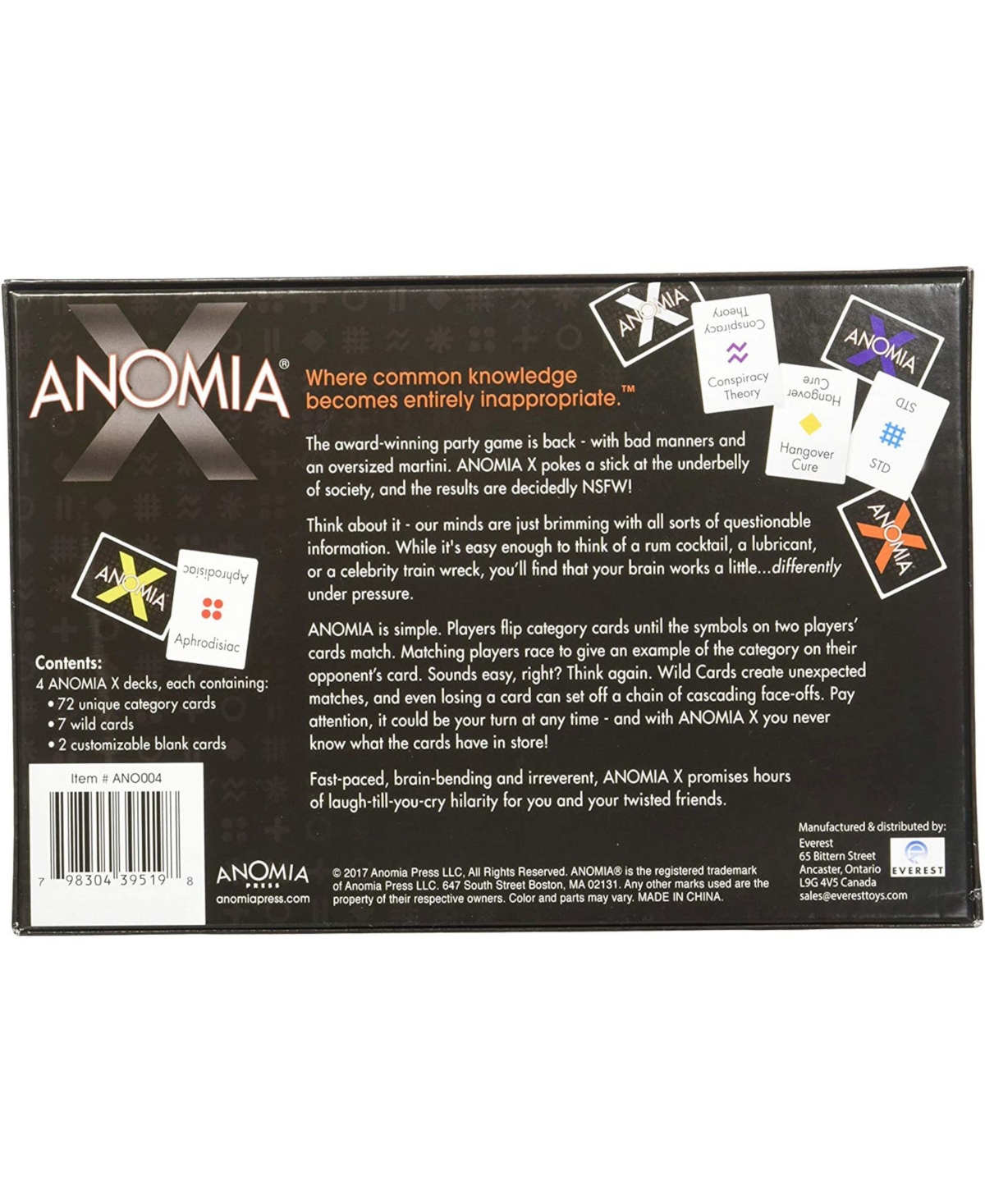 Shop Anomia Press Anomia X Card Game In Multi
