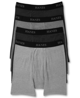 Hanes - Men's Boxer Briefs 4-Pack + 1 Extra Pair