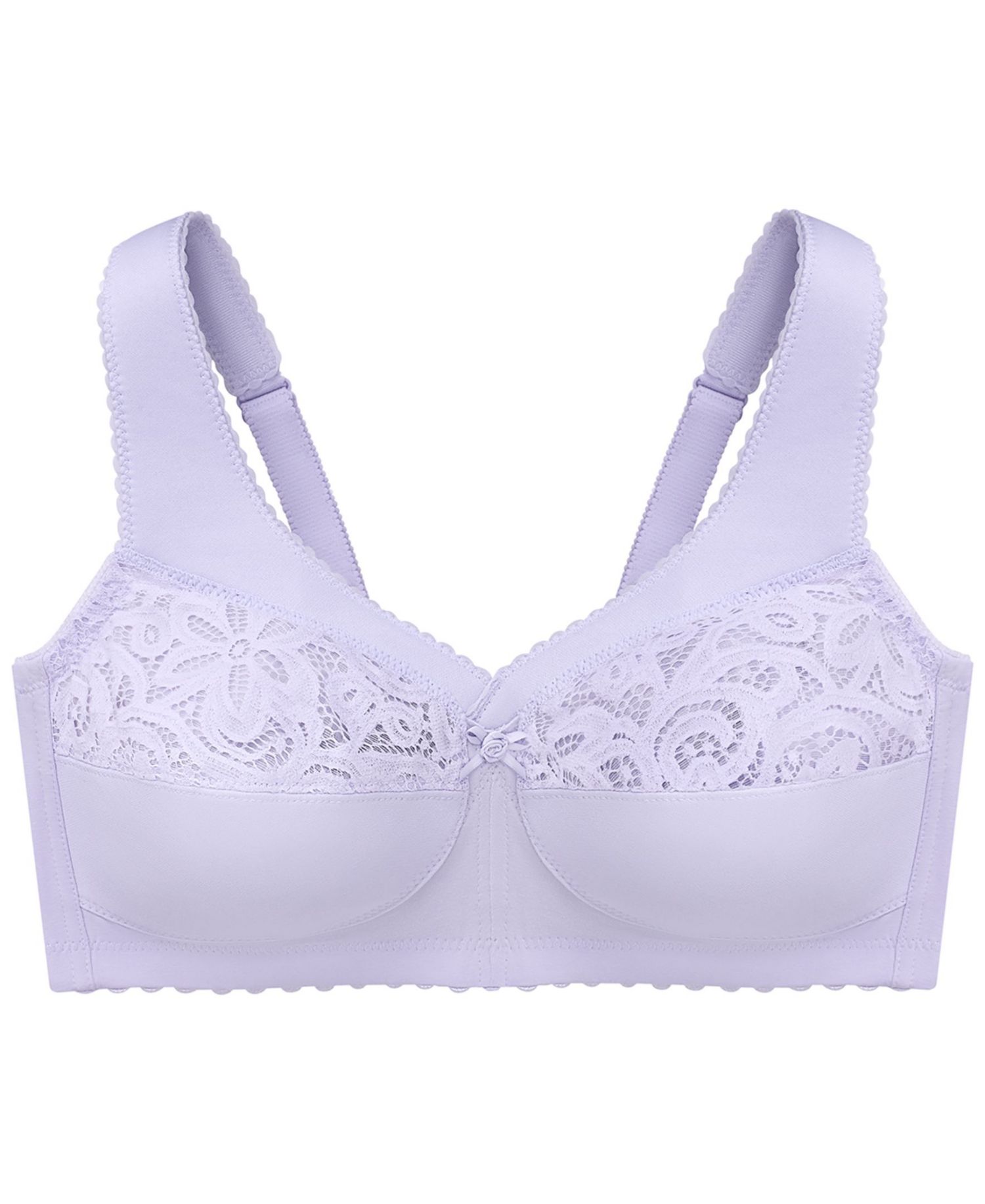 Women's Full Figure Plus Size MagicLift Cotton Wirefree Support Bra 1001