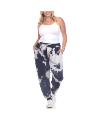 Plus Size Tie Dye Harem Pants