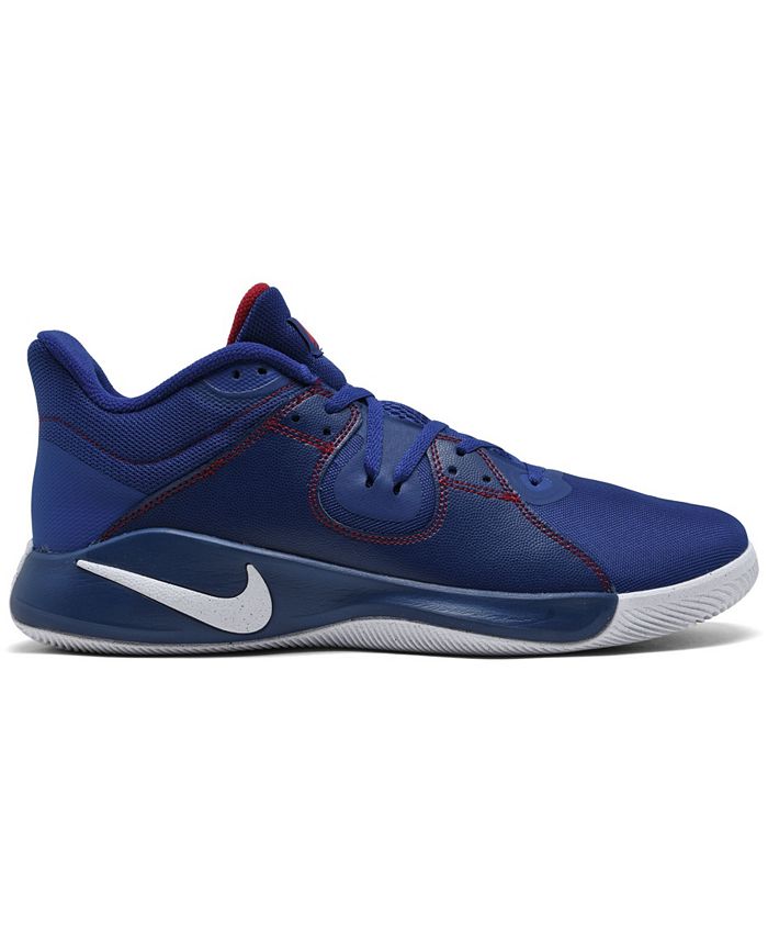 Nike Men's Fly.By Mid Basketball Sneakers from Finish Line - Macy's
