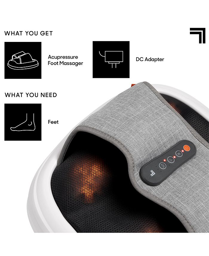 Sharper Image Acupoint Acupressure Foot Massager Machine with