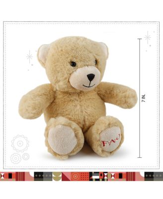 FAO SCHWARZ社製 　大きなサイズのテディベア FAO Schwarz Toy Plush Bear in a Bag 7inch - Macy's