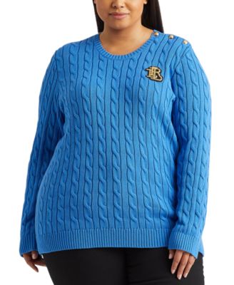 macy's womens plus size ralph lauren