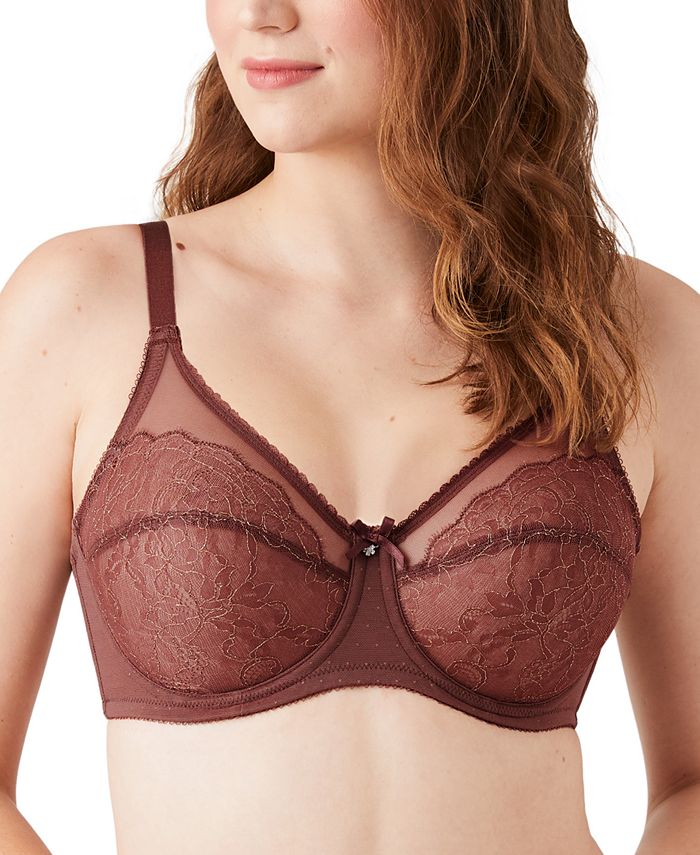 Buy Wacoal Retro Chic Full Coverage Underwire Bra 855186, Up To H Cup