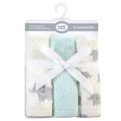 Set of Six Woven Washcloths