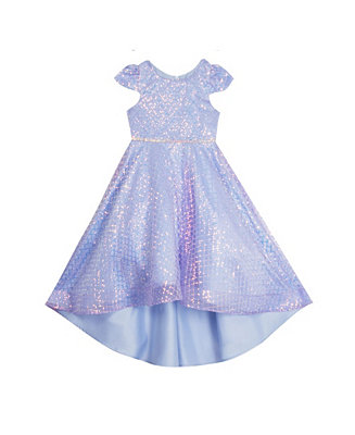 Rare Editions Little Girls Sequin Dress - Macy's