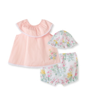 Little Me Baby Girls Spring Bouquet Set 3 Piece