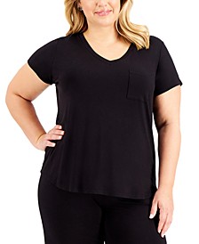 Plus Size Pajama T-Shirt, Created for Macy's