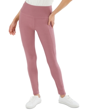 Hippie Rose Juniors' Pull-On Side-Pocket Leggings