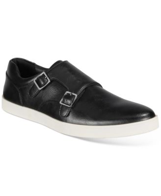 Alfani - Men's Brandon Double-Buckle Monk-Strap Sneakers