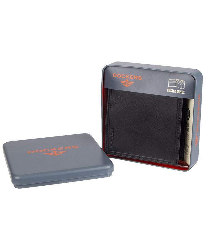 Dockers Men's RFID Extra Capacity Hipster Wallet - Macy's