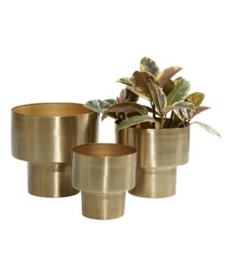 Metal Planter, Set of 3