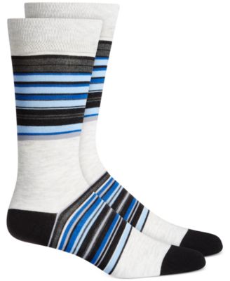 Alfani - Men's Stripe Dress Socks