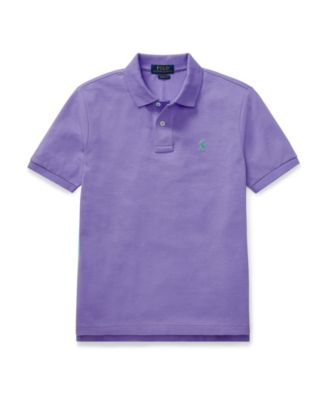 boys lavender polo